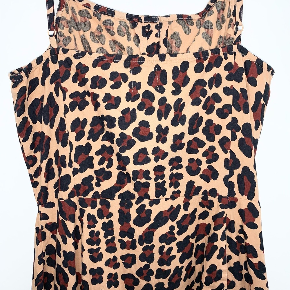 Asos Design Button Through Midi Linen Sundress Mu… - image 8